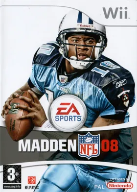 Madden NFL 08 box cover front